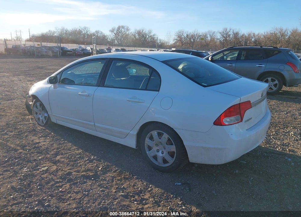 2010 HONDA CIVIC LX VIN: 19XFA1F57AE043727