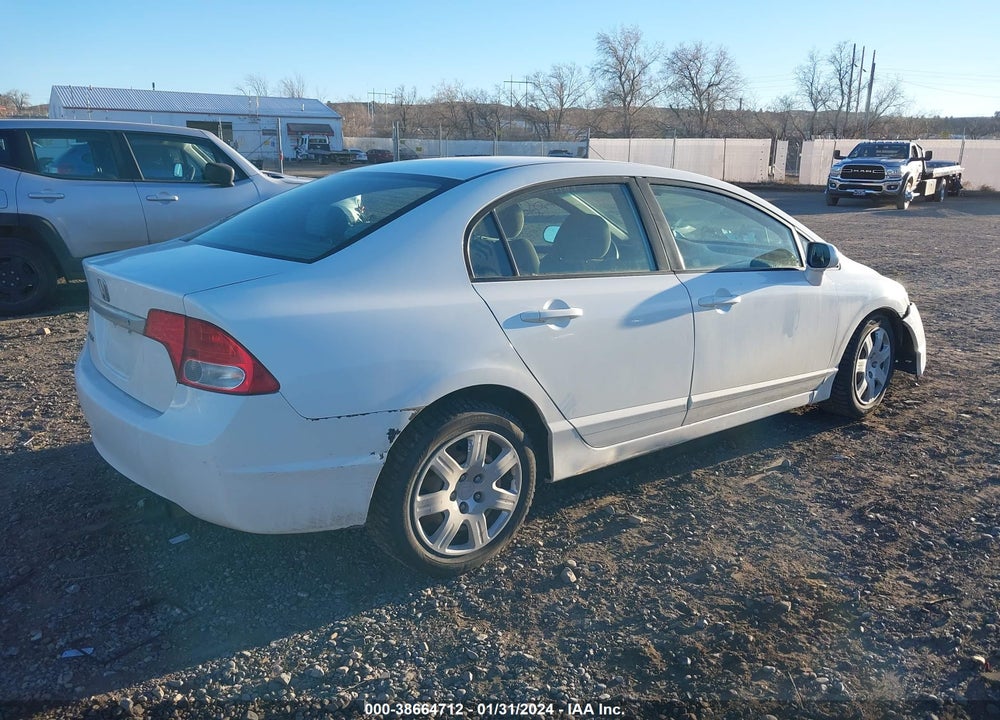 2010 HONDA CIVIC LX VIN: 19XFA1F57AE043727