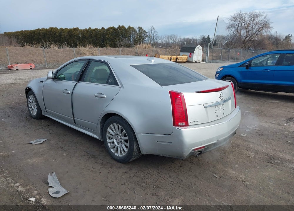 2010 CADILLAC CTS LUXURY VIN: 1G6DE5EG2A0122370