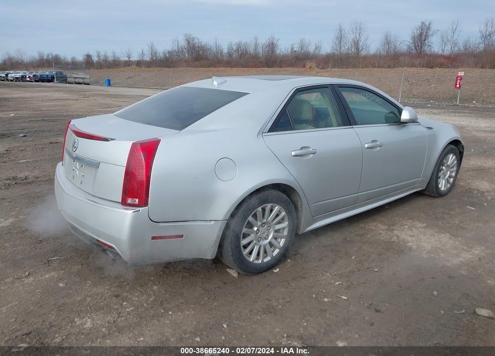 2010 CADILLAC CTS LUXURY VIN: 1G6DE5EG2A0122370