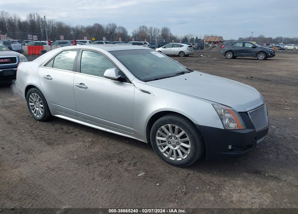 2010 CADILLAC CTS LUXURY VIN: 1G6DE5EG2A0122370
