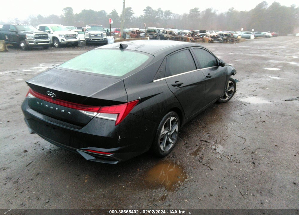 2021 HYUNDAI ELANTRA SEL VIN: 5NPLN4AG7MH046077