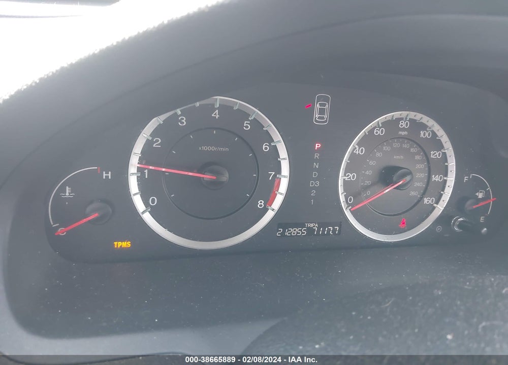 2008 HONDA ACCORD 2.4 EX-L VIN: 1HGCP268X8A008387
