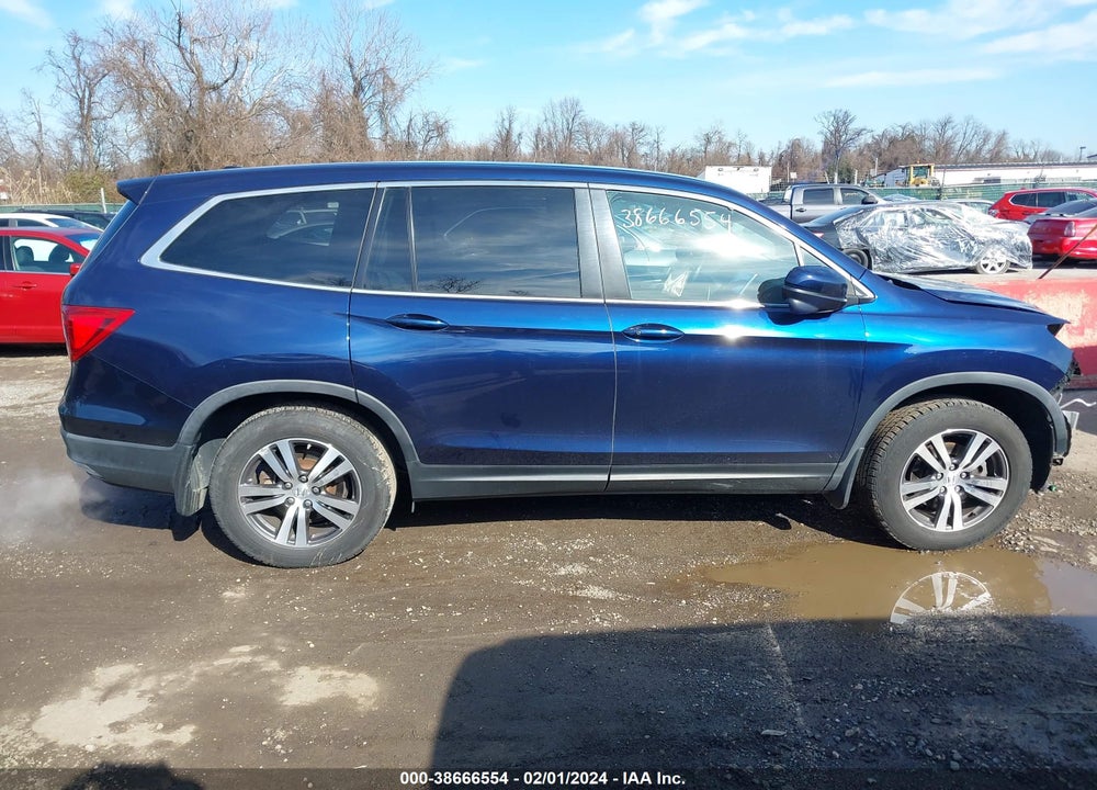 2017 HONDA PILOT EX-L VIN: 5FNYF6H57HB069544