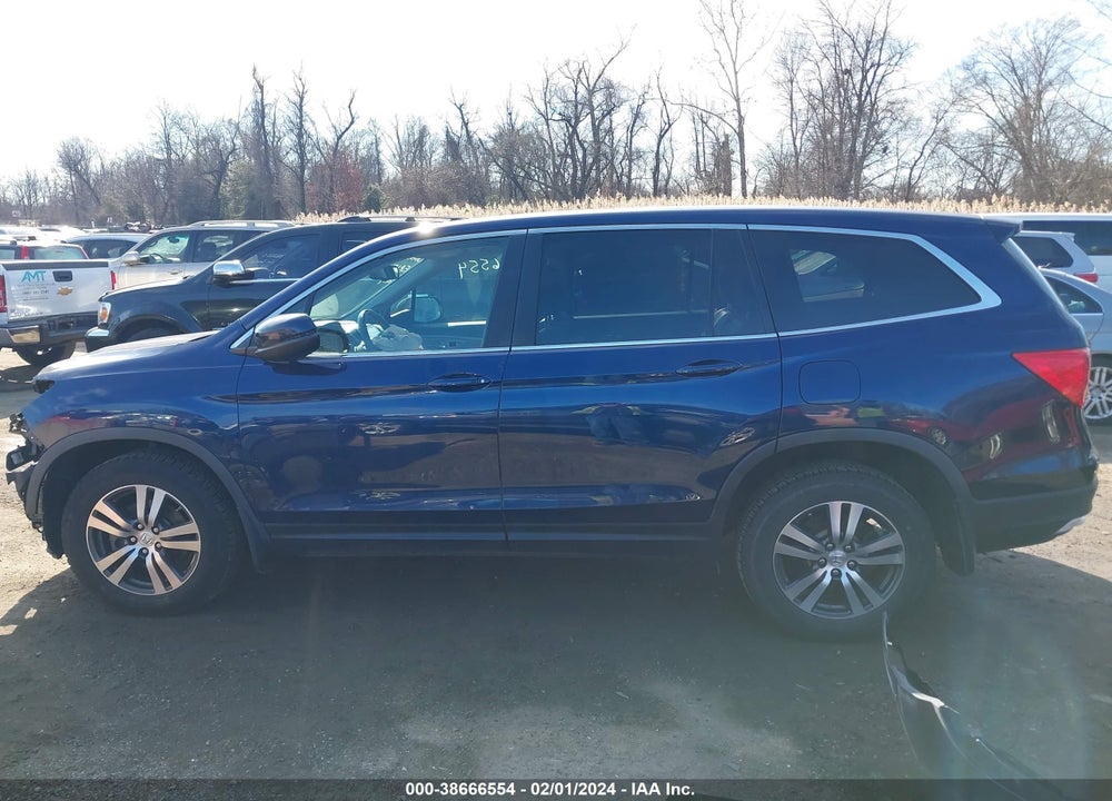 2017 HONDA PILOT EX-L VIN: 5FNYF6H57HB069544