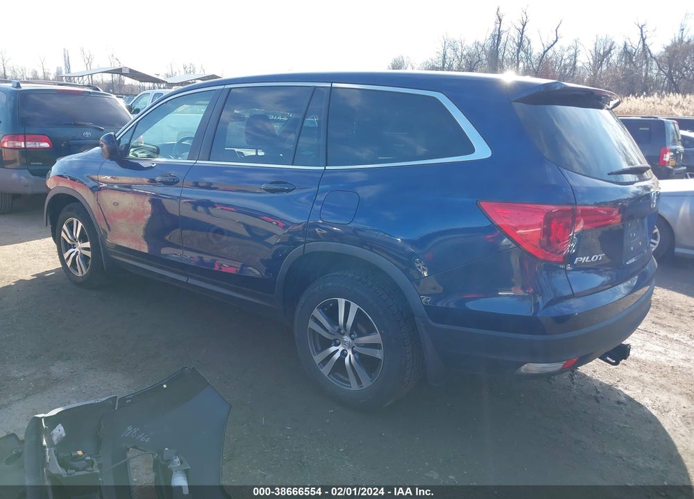 2017 HONDA PILOT EX-L VIN: 5FNYF6H57HB069544