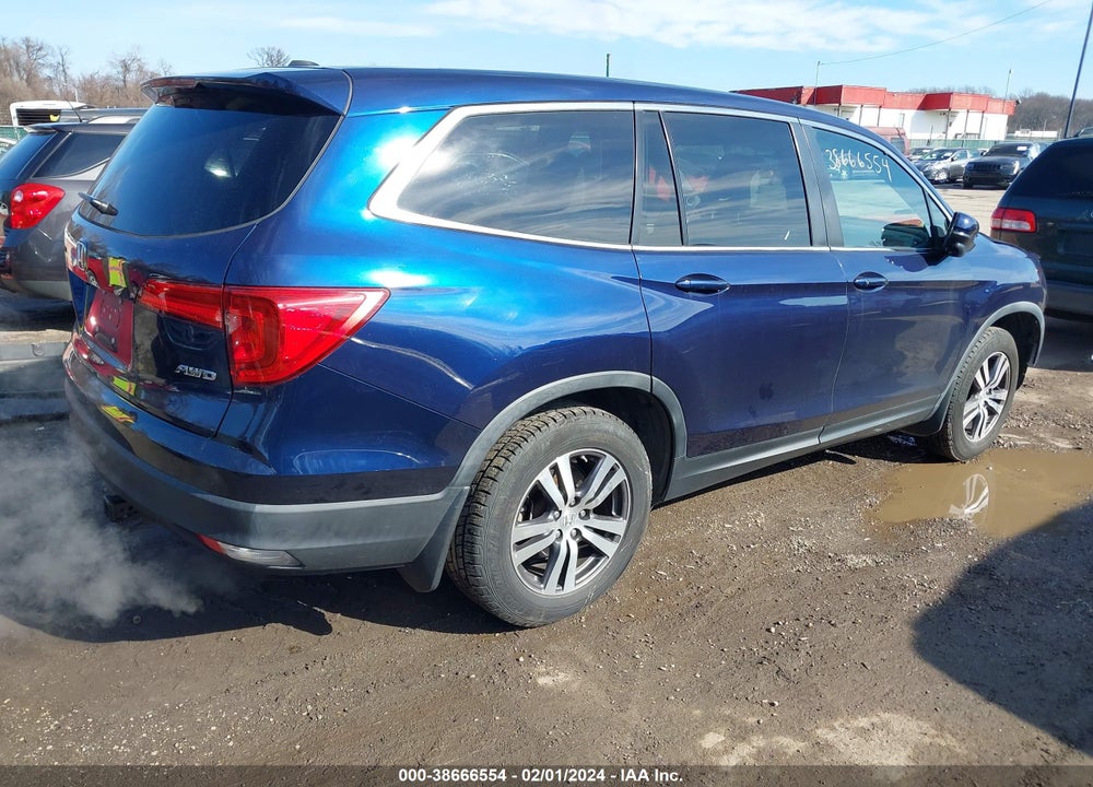 2017 HONDA PILOT EX-L VIN: 5FNYF6H57HB069544