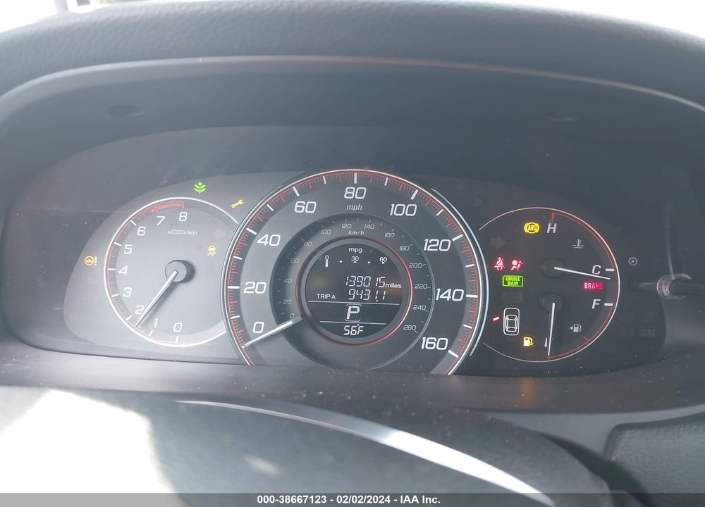 2013 HONDA ACCORD SPORT VIN: 1HGCR2F57DA134555