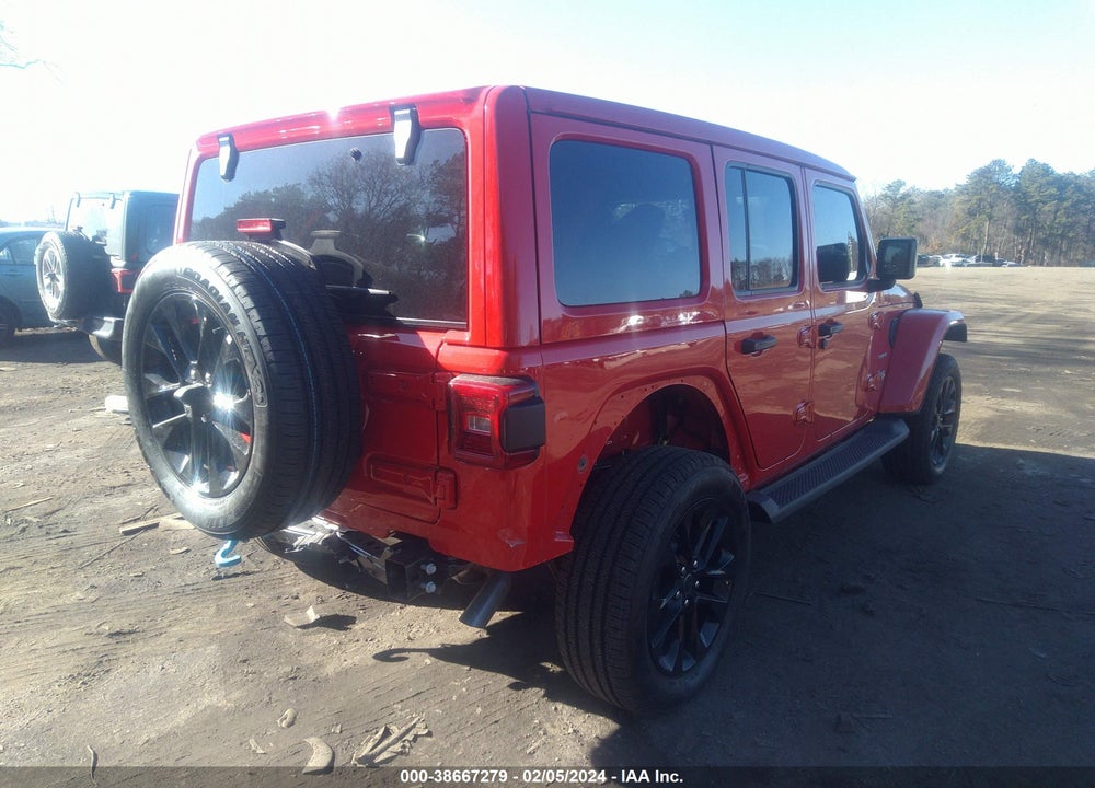 2024 JEEP WRANGLER 4XE SAHARA 4X4 VIN: 1C4RJXP63RW168569