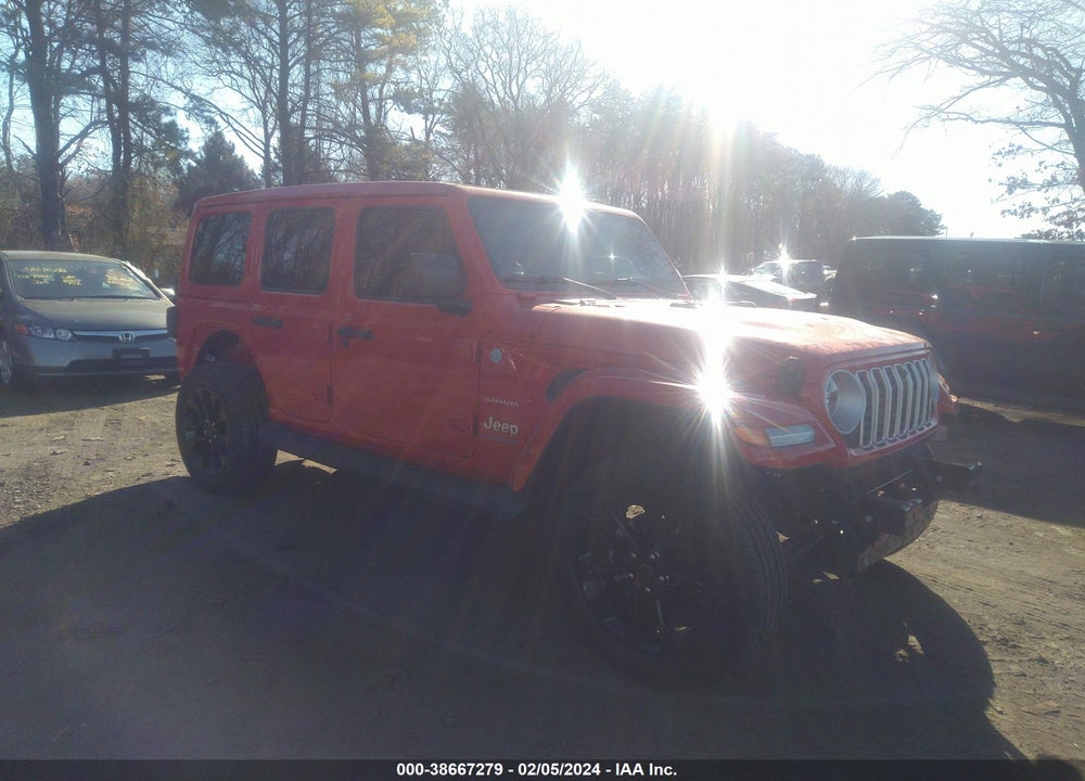 2024 JEEP WRANGLER 4XE SAHARA 4X4 VIN: 1C4RJXP63RW168569