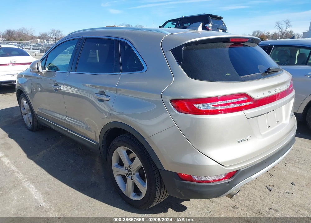 2015 LINCOLN MKC VIN: 5LMCJ1A97FUJ02807