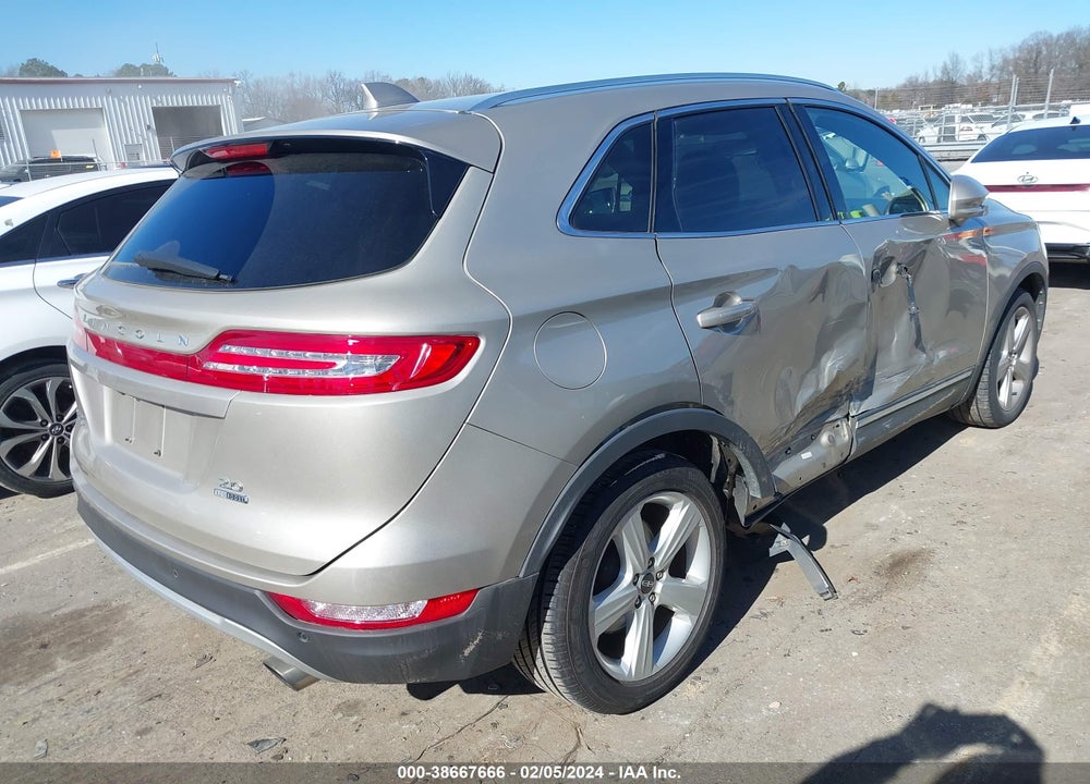 2015 LINCOLN MKC VIN: 5LMCJ1A97FUJ02807