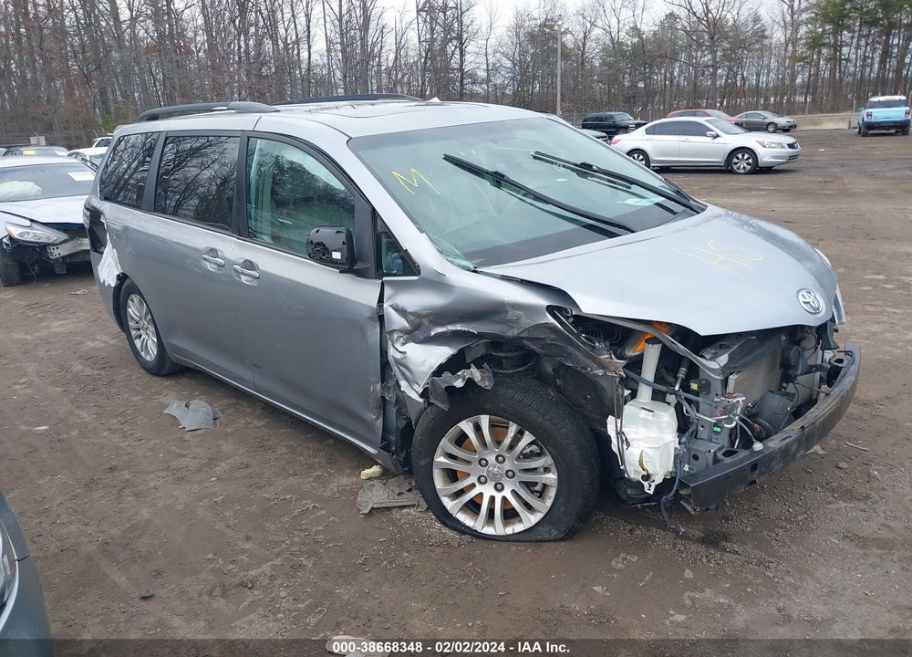 2012 TOYOTA SIENNA XLE LIMITED VIN: 5TDYK3DC3CS193765