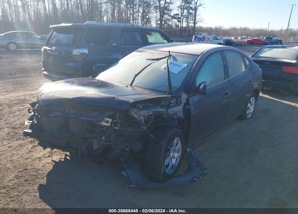 2008 HYUNDAI ELANTRA GLS/SE VIN: KMHDU46DX8U539944