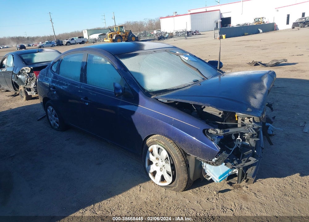 2008 HYUNDAI ELANTRA GLS/SE VIN: KMHDU46DX8U539944