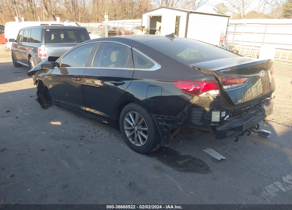 2018 HYUNDAI SONATA SE VIN: 5NPE24AF8JH607679