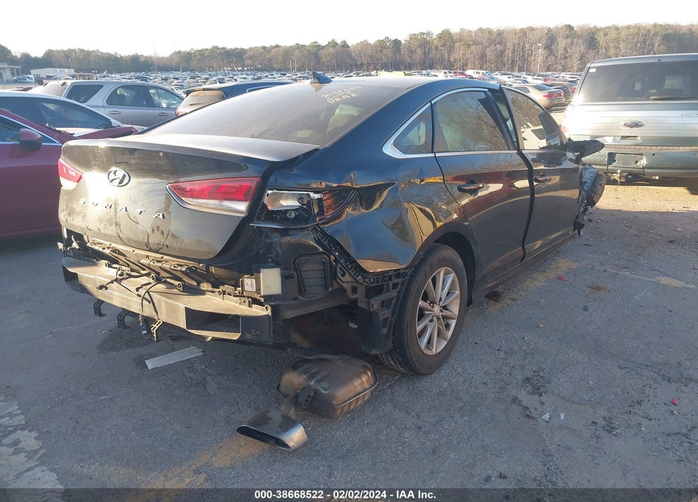 2018 HYUNDAI SONATA SE VIN: 5NPE24AF8JH607679