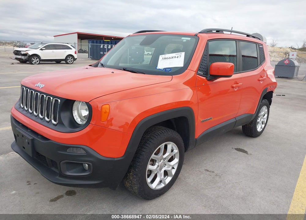 2018 JEEP RENEGADE LATITUDE 4X4 VIN: ZACCJBBB6JPJ37537