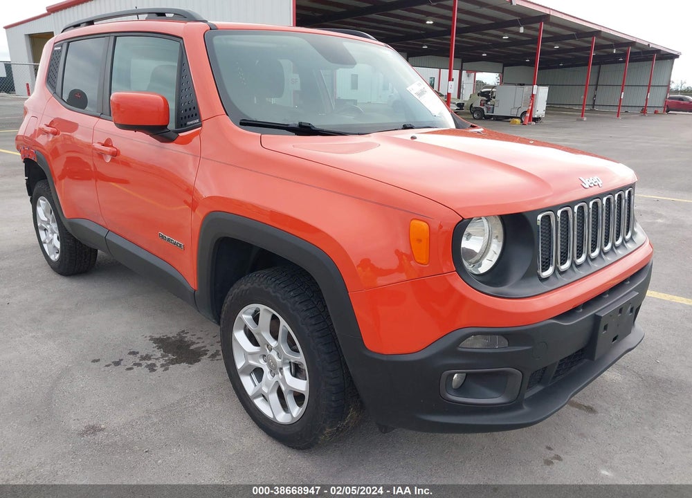 2018 JEEP RENEGADE LATITUDE 4X4 VIN: ZACCJBBB6JPJ37537