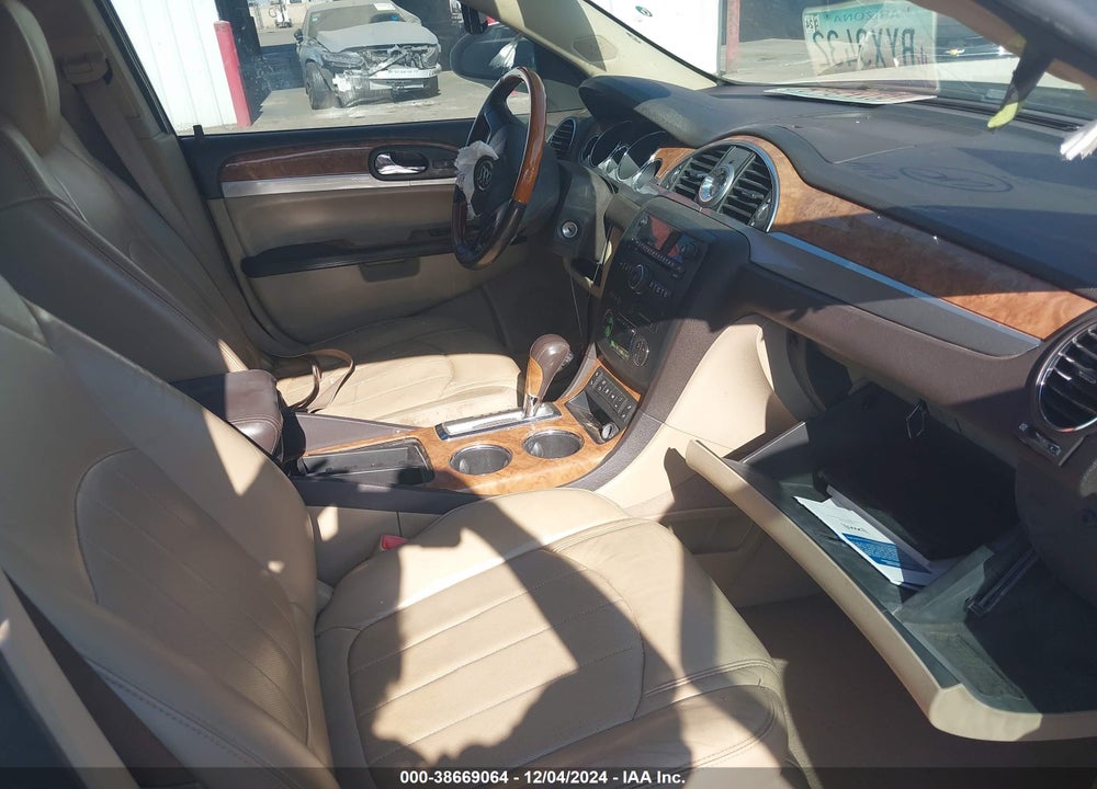 2012 BUICK ENCLAVE LEATHER VIN: 5GAKRCED4CJ125739