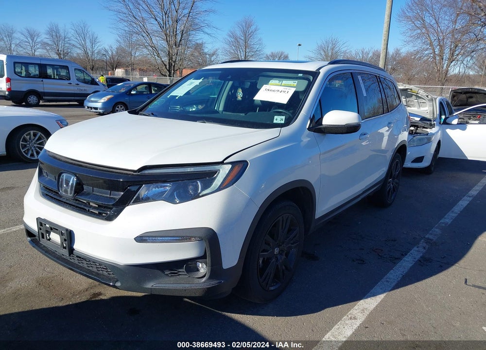 2021 HONDA PILOT AWD SPECIAL EDITION VIN: 5FNYF6H21MB092737
