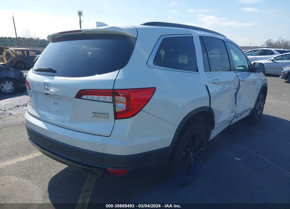 2021 HONDA PILOT AWD SPECIAL EDITION VIN: 5FNYF6H21MB092737