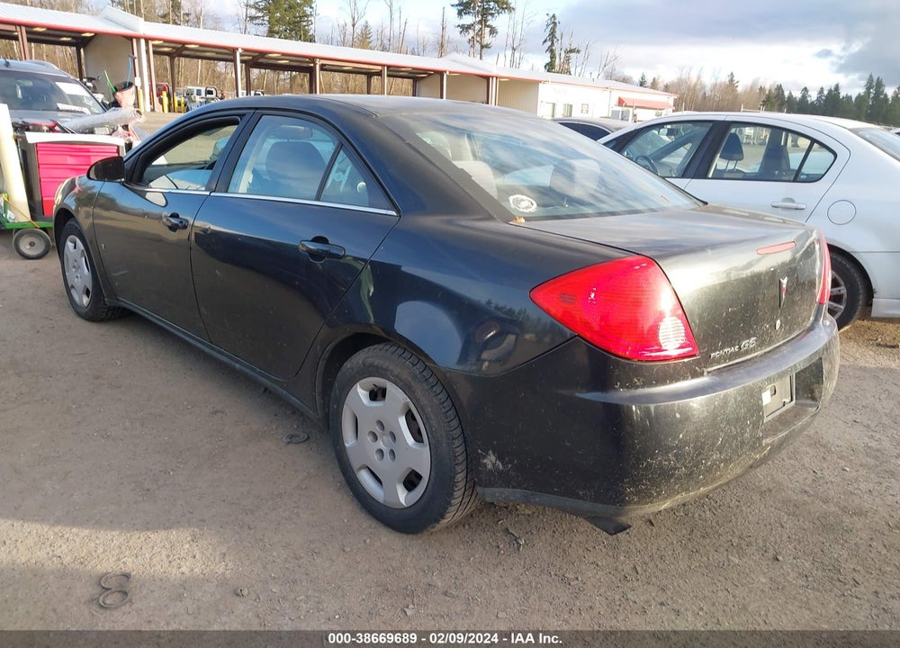 2008 PONTIAC G6 VALUE LEADER VIN: 1G2ZF57B184269577