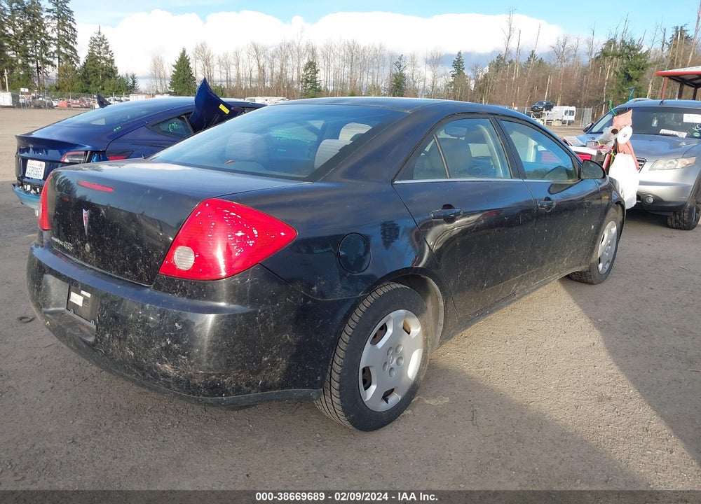 2008 PONTIAC G6 VALUE LEADER VIN: 1G2ZF57B184269577