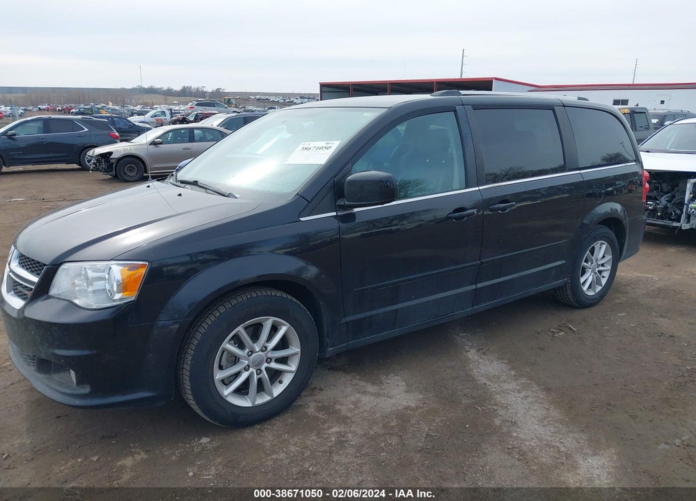 2017 DODGE GRAND CARAVAN SXT VIN: 2C4RDGCG1HR719708
