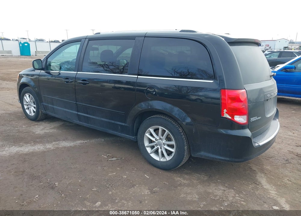 2017 DODGE GRAND CARAVAN SXT VIN: 2C4RDGCG1HR719708
