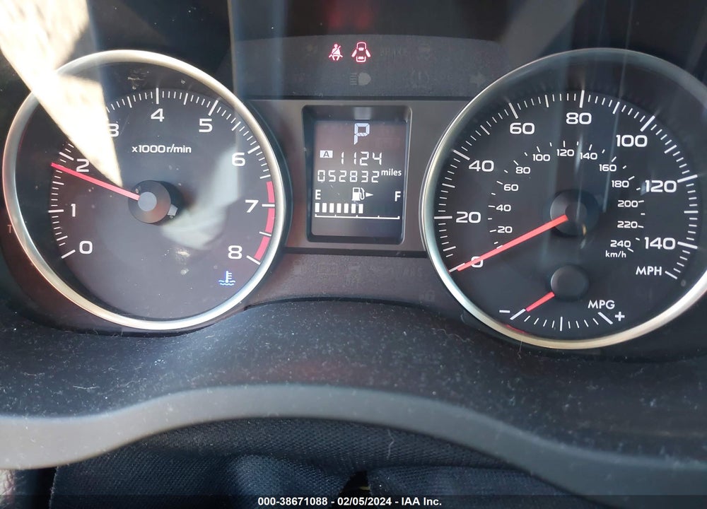 2017 SUBARU CROSSTREK 2.0I PREMIUM VIN: JF2GPABC3HH233408