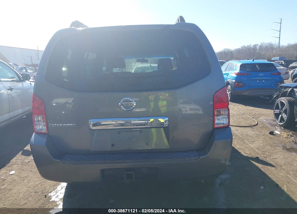 2007 NISSAN PATHFINDER S VIN: 5N1AR18W77C616985