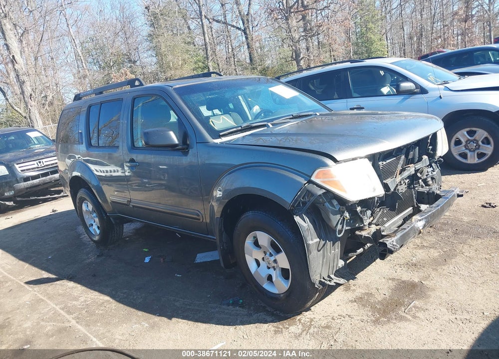 2007 NISSAN PATHFINDER S VIN: 5N1AR18W77C616985