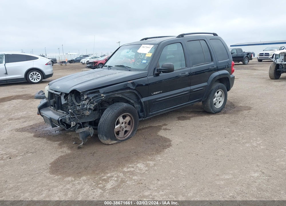 2004 JEEP LIBERTY LIMITED EDITION VIN: 1J4GL58K24W157079