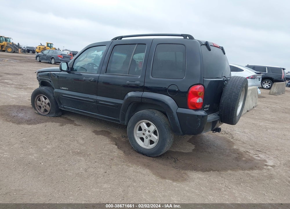 2004 JEEP LIBERTY LIMITED EDITION VIN: 1J4GL58K24W157079