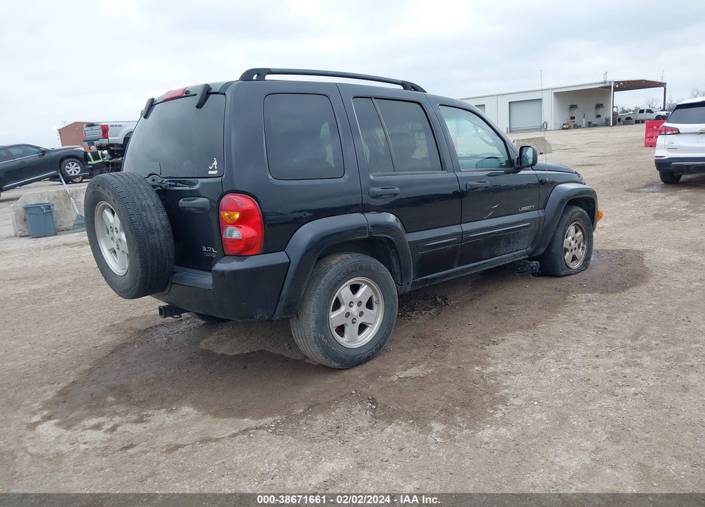 2004 JEEP LIBERTY LIMITED EDITION VIN: 1J4GL58K24W157079