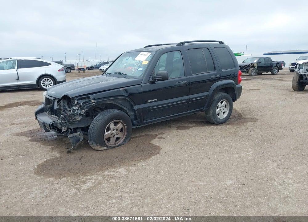 2004 JEEP LIBERTY LIMITED EDITION VIN: 1J4GL58K24W157079