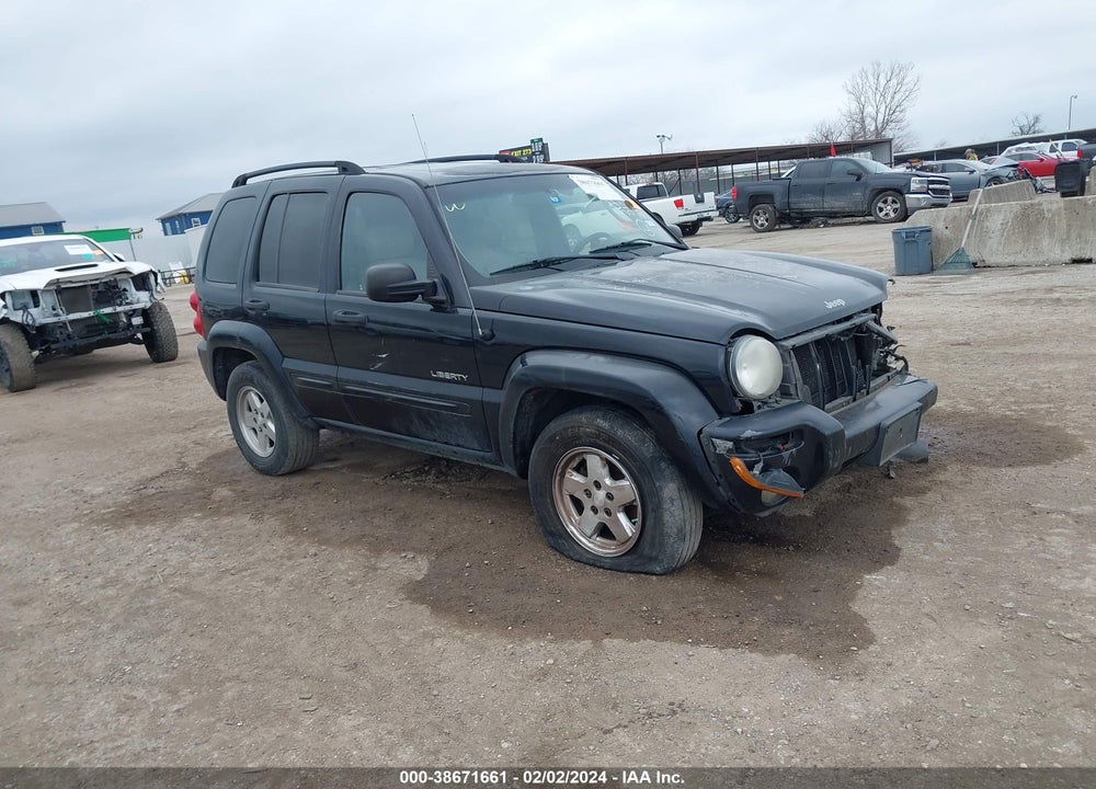 2004 JEEP LIBERTY LIMITED EDITION VIN: 1J4GL58K24W157079