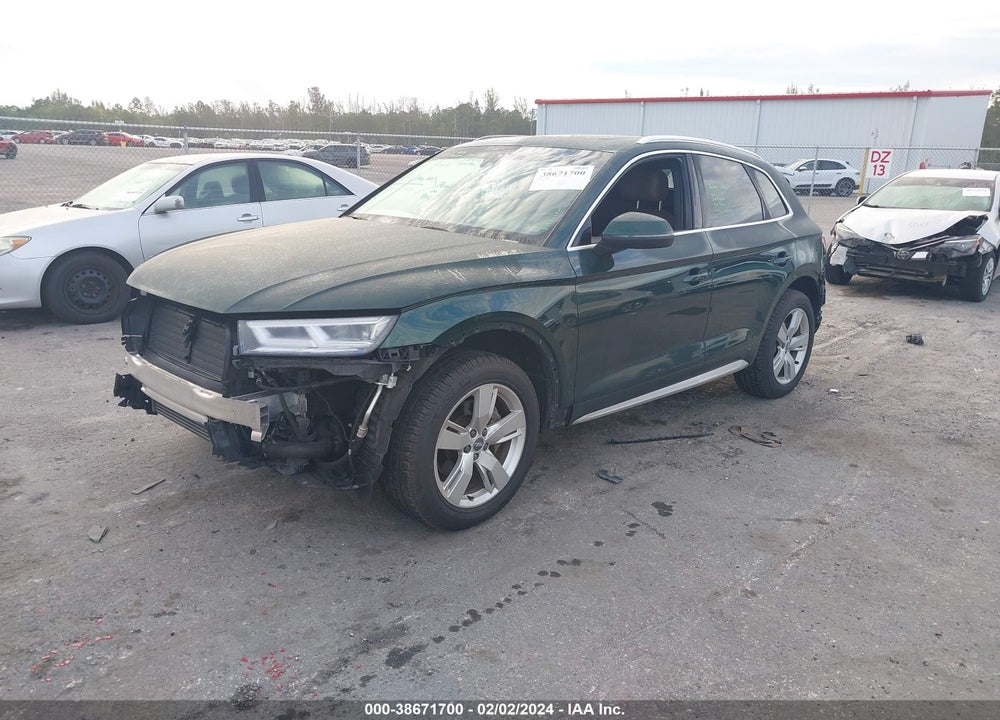 2018 AUDI Q5 2.0T PREMIUM/2.0T TECH PREMIUM VIN: WA1BNAFY7J2028472