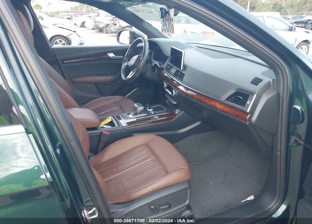 2018 AUDI Q5 2.0T PREMIUM/2.0T TECH PREMIUM VIN: WA1BNAFY7J2028472