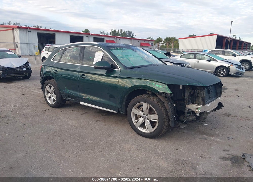 2018 AUDI Q5 2.0T PREMIUM/2.0T TECH PREMIUM VIN: WA1BNAFY7J2028472