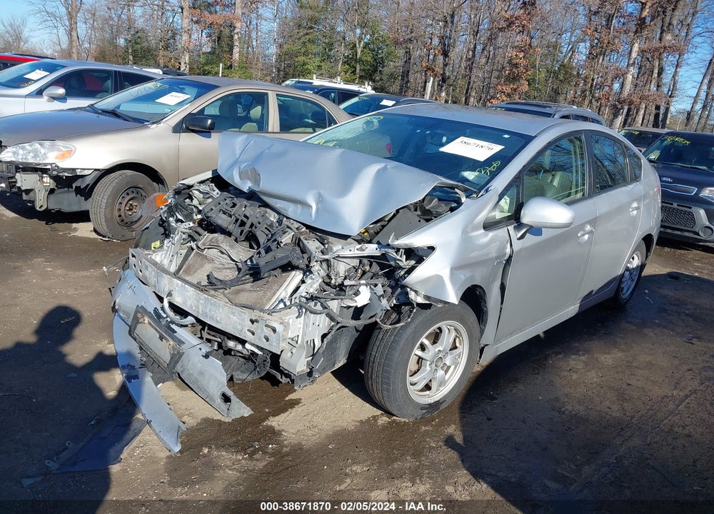 2010 TOYOTA PRIUS IV VIN: JTDKN3DU5A0117843