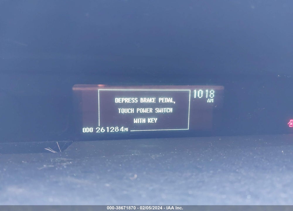 2010 TOYOTA PRIUS IV VIN: JTDKN3DU5A0117843