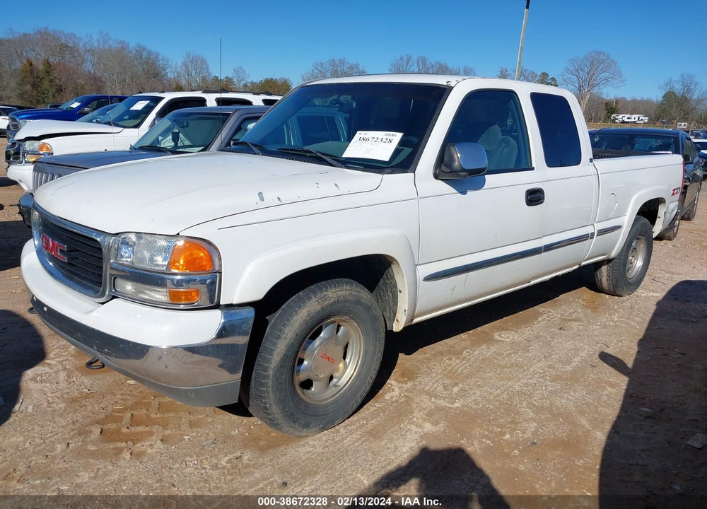2001 GMC SIERRA 1500 SLE VIN: 2GTEK19T311345855