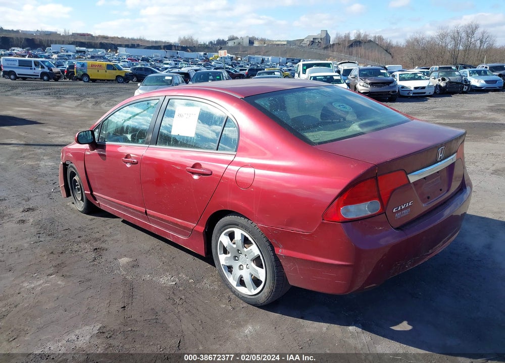 2011 HONDA CIVIC LX VIN: 2HGFA1F56BH541165