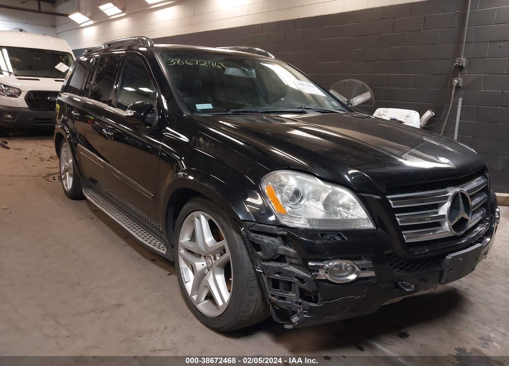 2008 MERCEDES-BENZ GL 550 4MATIC VIN: 4JGBF86EX8A354666