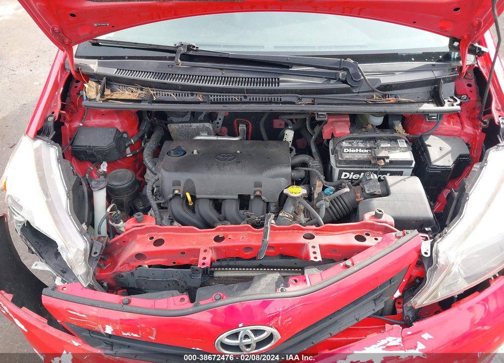 2012 TOYOTA YARIS LE VIN: JTDKTUD38CD512601