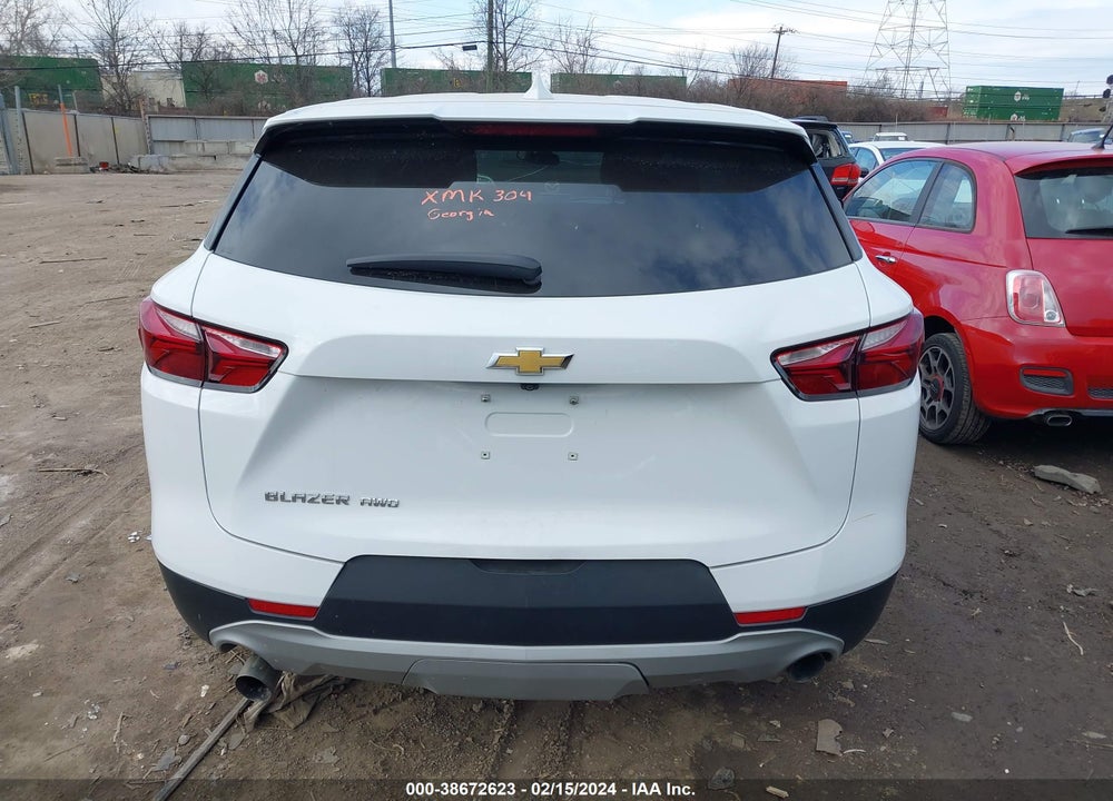 2022 CHEVROLET BLAZER AWD 2LT VIN: 3GNKBHR44NS200054