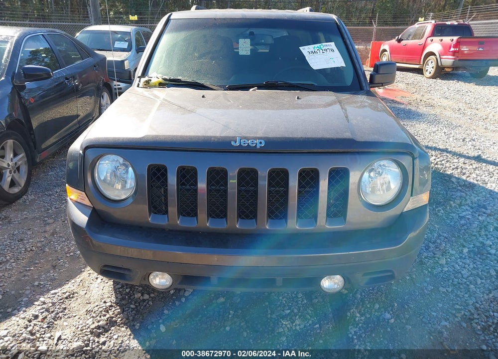2016 JEEP PATRIOT VIN: 1C4NJPBB4GD576784