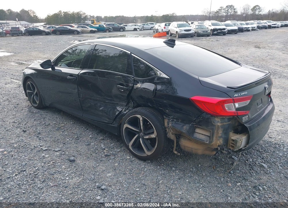 2018 HONDA ACCORD VIN: 1HGCV1F3XJA032988